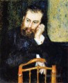 Porträt von Alfred Sisley Pierre Auguste Renoir